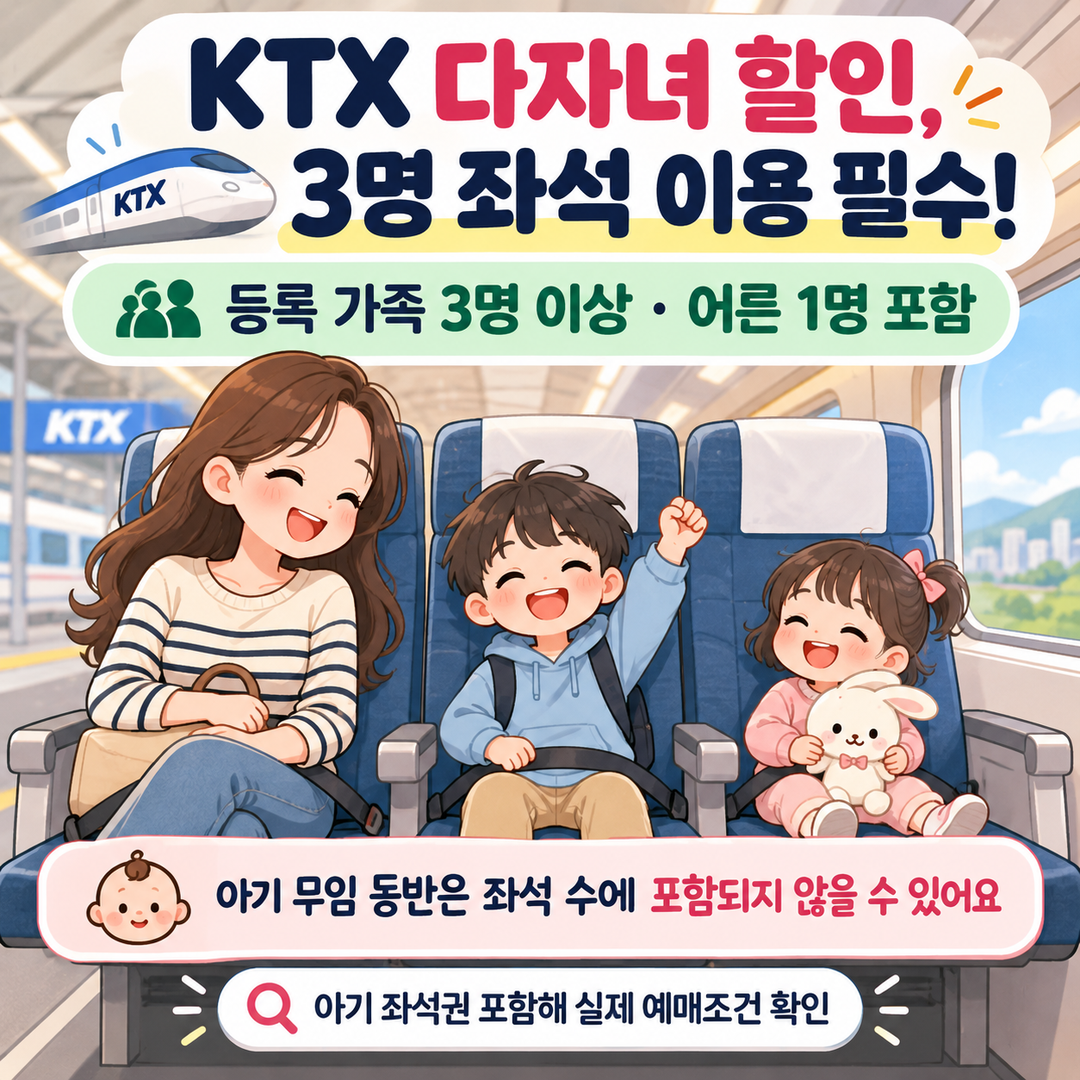 KTX다자녀할인