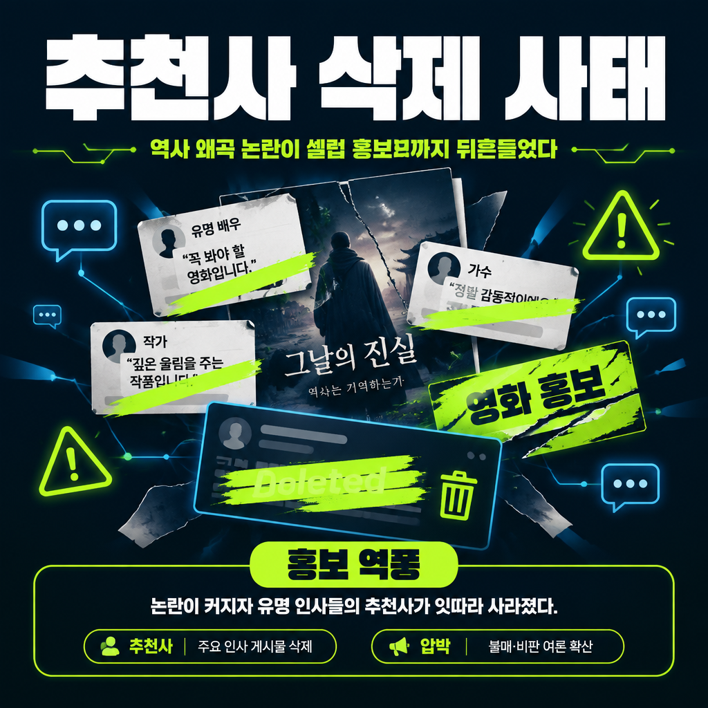 추천사 삭제 사태