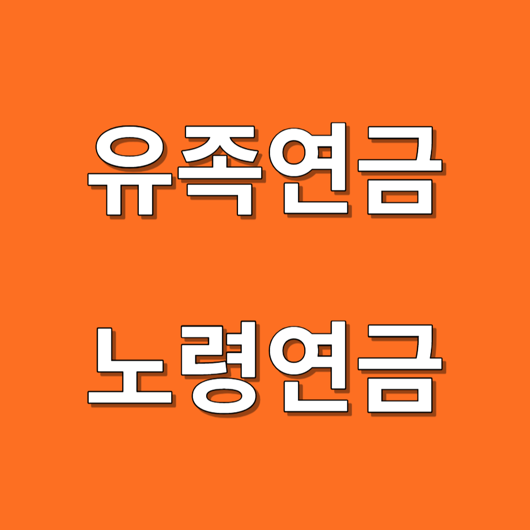 유족연금 노령연금 중복수령 가능 여부