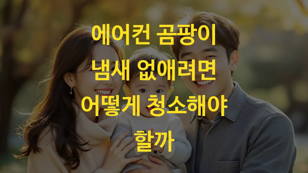 에어컨 곰팡이 냄새 없애려면 어떻게 청소해야 할까