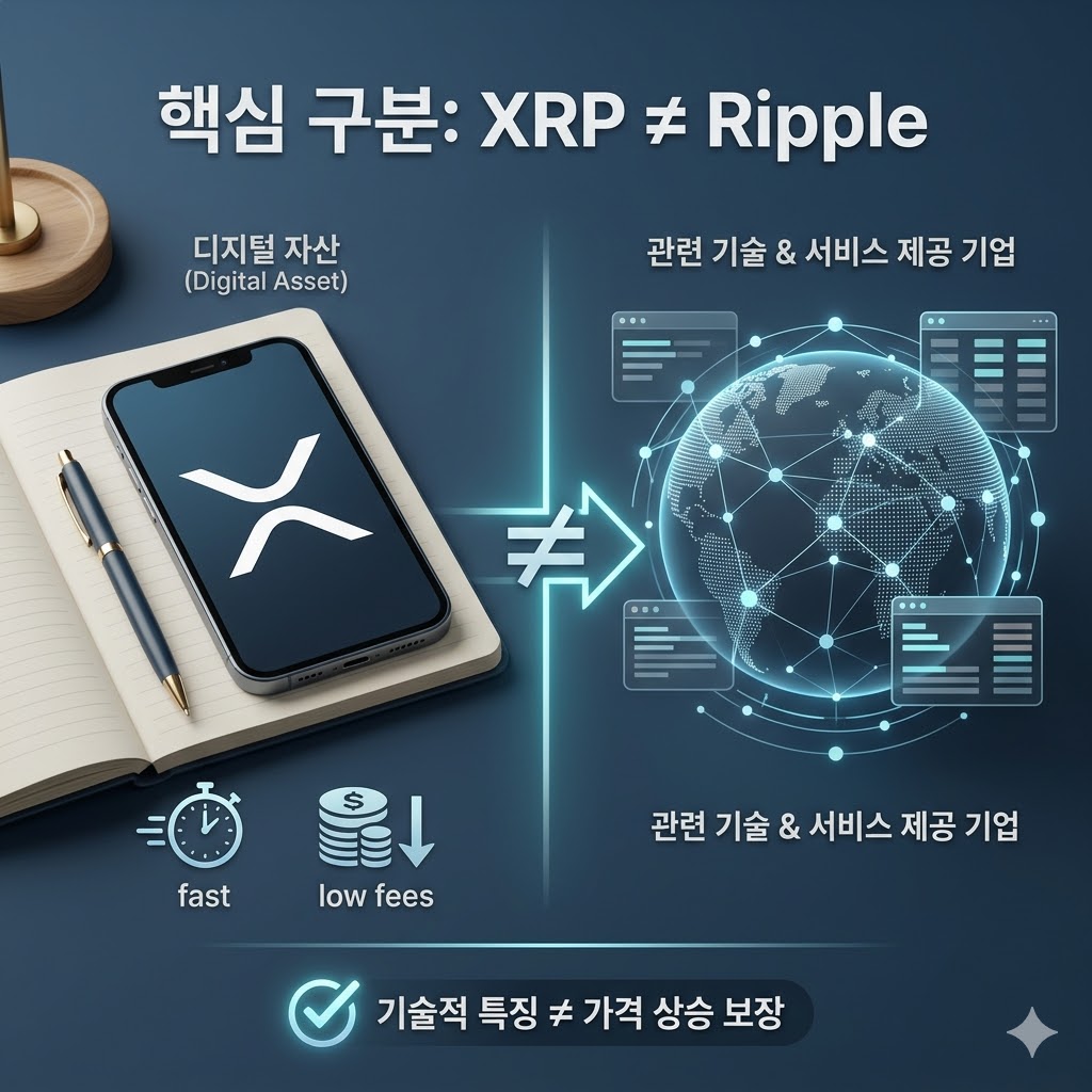 XRP 코인 구분