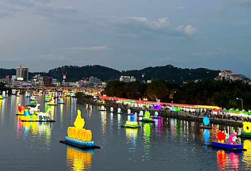 진주유등축제-불꽃놀이-진주여행지