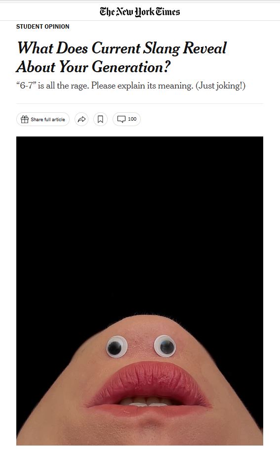 6-7은 전 세계를 흔들면서 유행을 하고 있다. 그 이유는 무엇일까?
