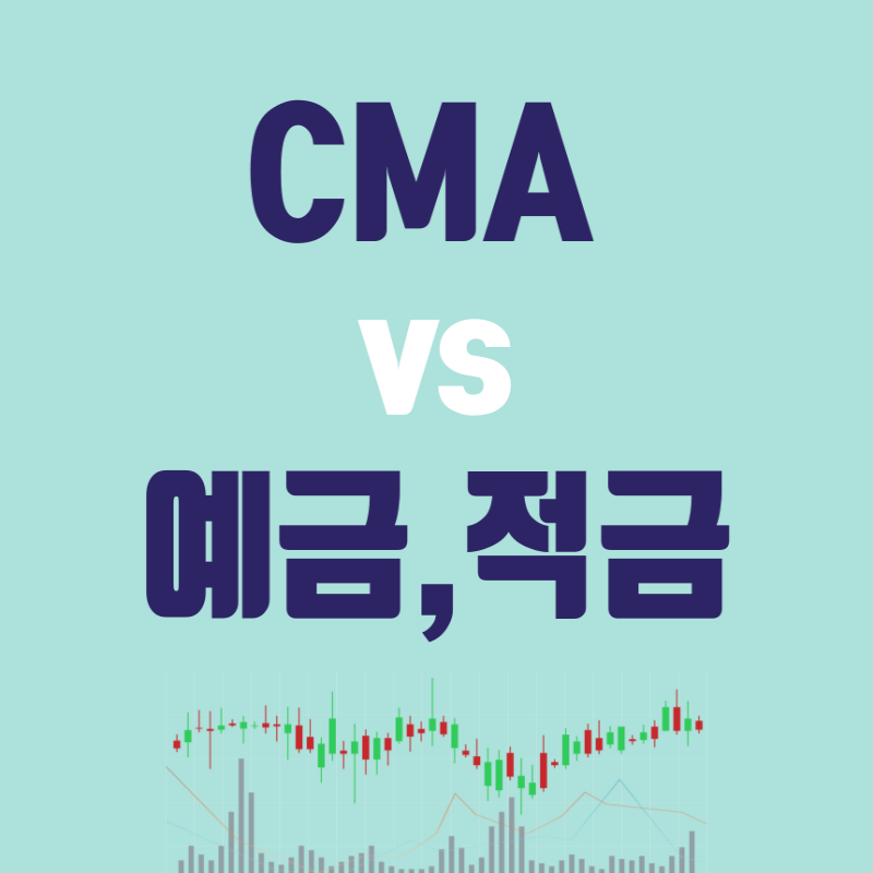 CMA vs 예금 vs 적금 비교