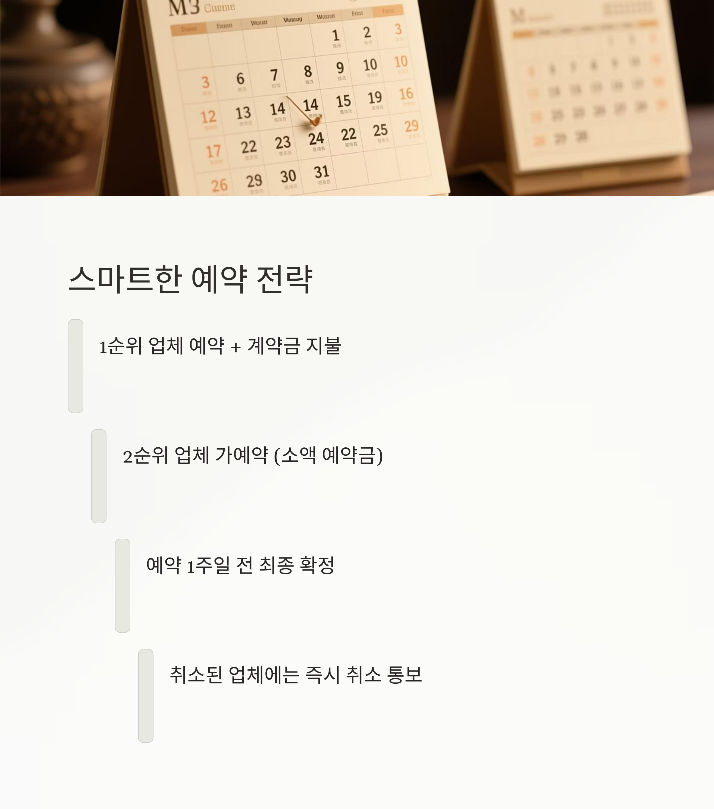 이삿짐센터 예약 취소 상황 대처하기