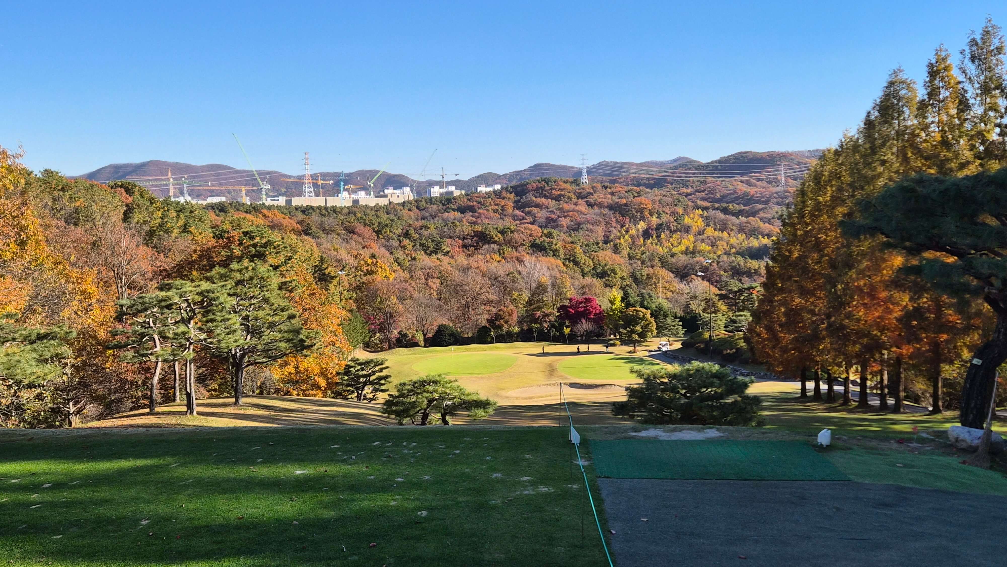 골프장 경험담 용인 한원CC 자연과 예술이 어우러진 명문 회원제 골프장