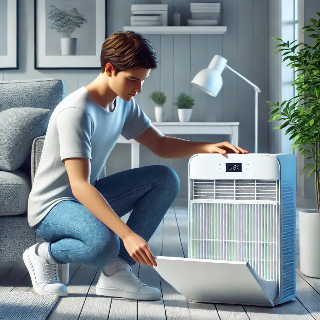 공기청정기 필터 교체