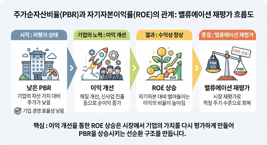 희림 PBR과 ROE를 함께 분석하는 밸류에이션 구조