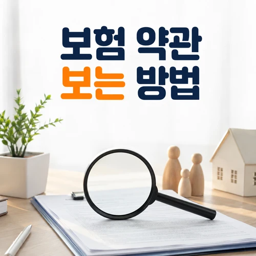 보험 약관 보는 방법