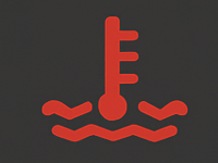 냉각수 온도 경고등 이미지