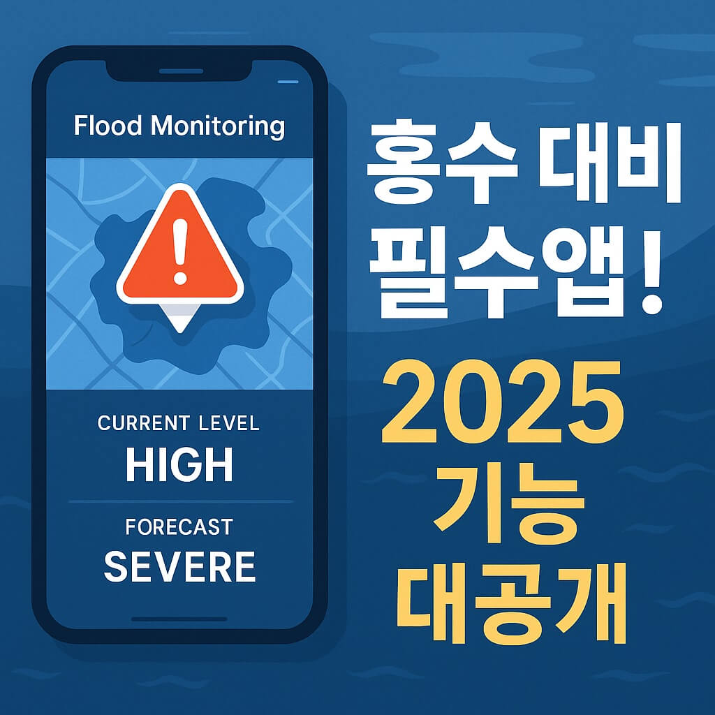 실시간 홍수 모니터링 앱