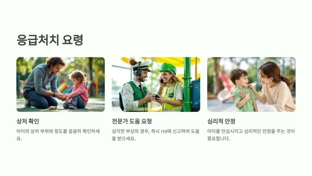 응급처치 요령 – 사고 직후 가장 먼저 해야 할 일