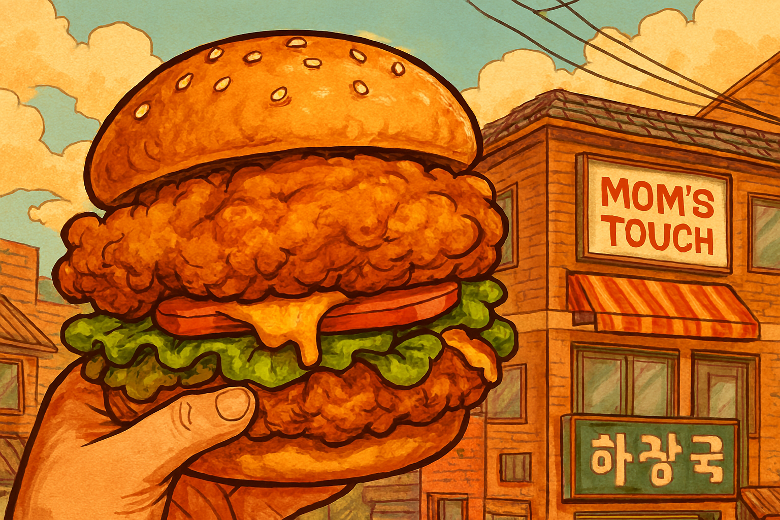 맘스터치 vs KFC1