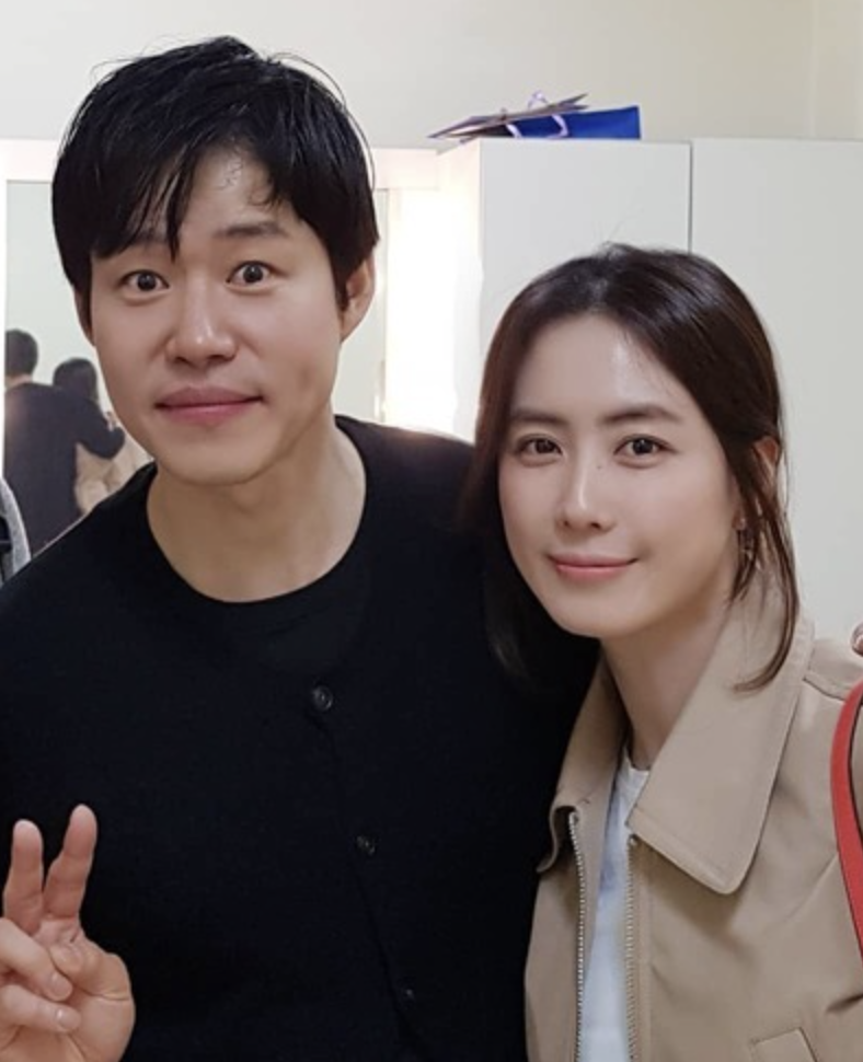 배우 유준상과 부인 홍은희 인스타그램 사진