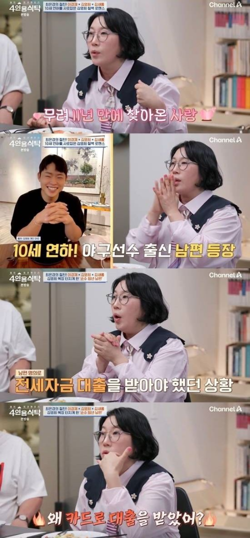 김영희 남편 결혼