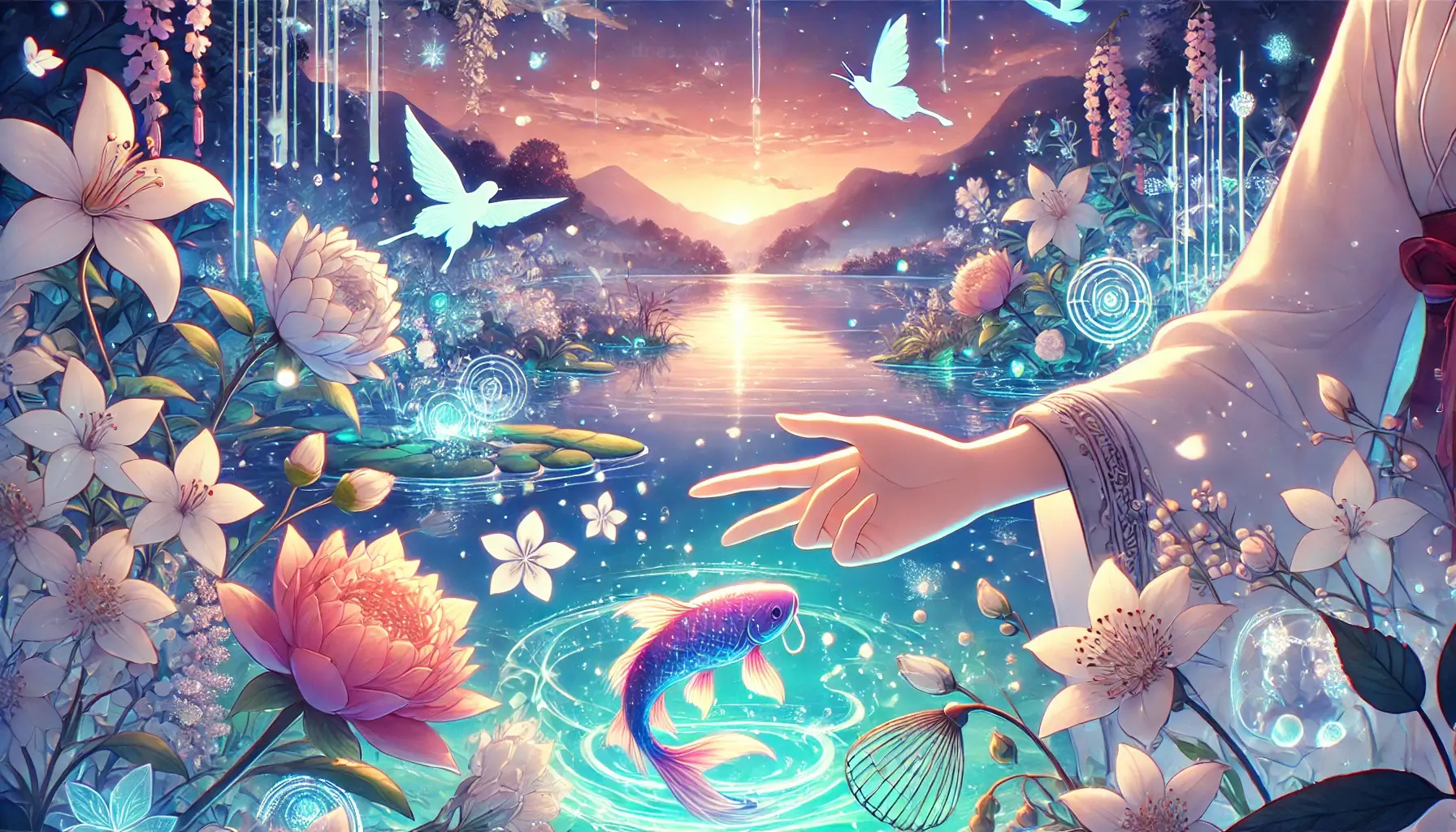 손으로 물고기 잡는 꿈