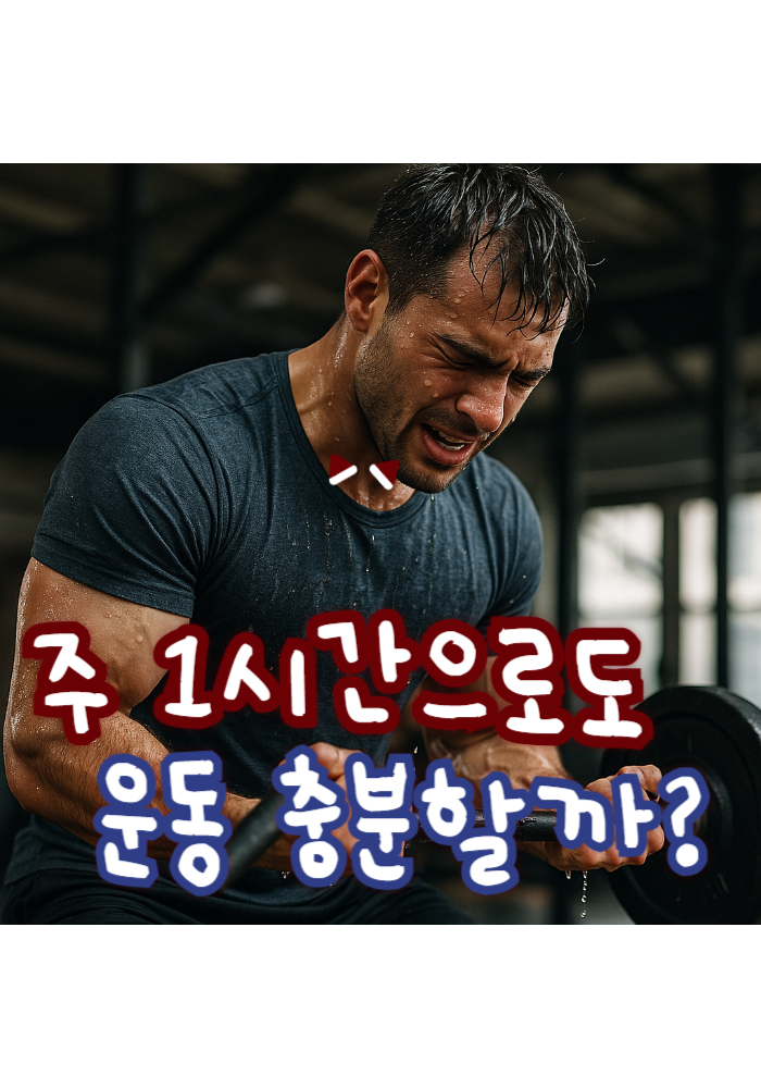 1.주 1시간으로도 충분할까?