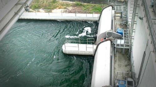 여주-강천보-수력발전소