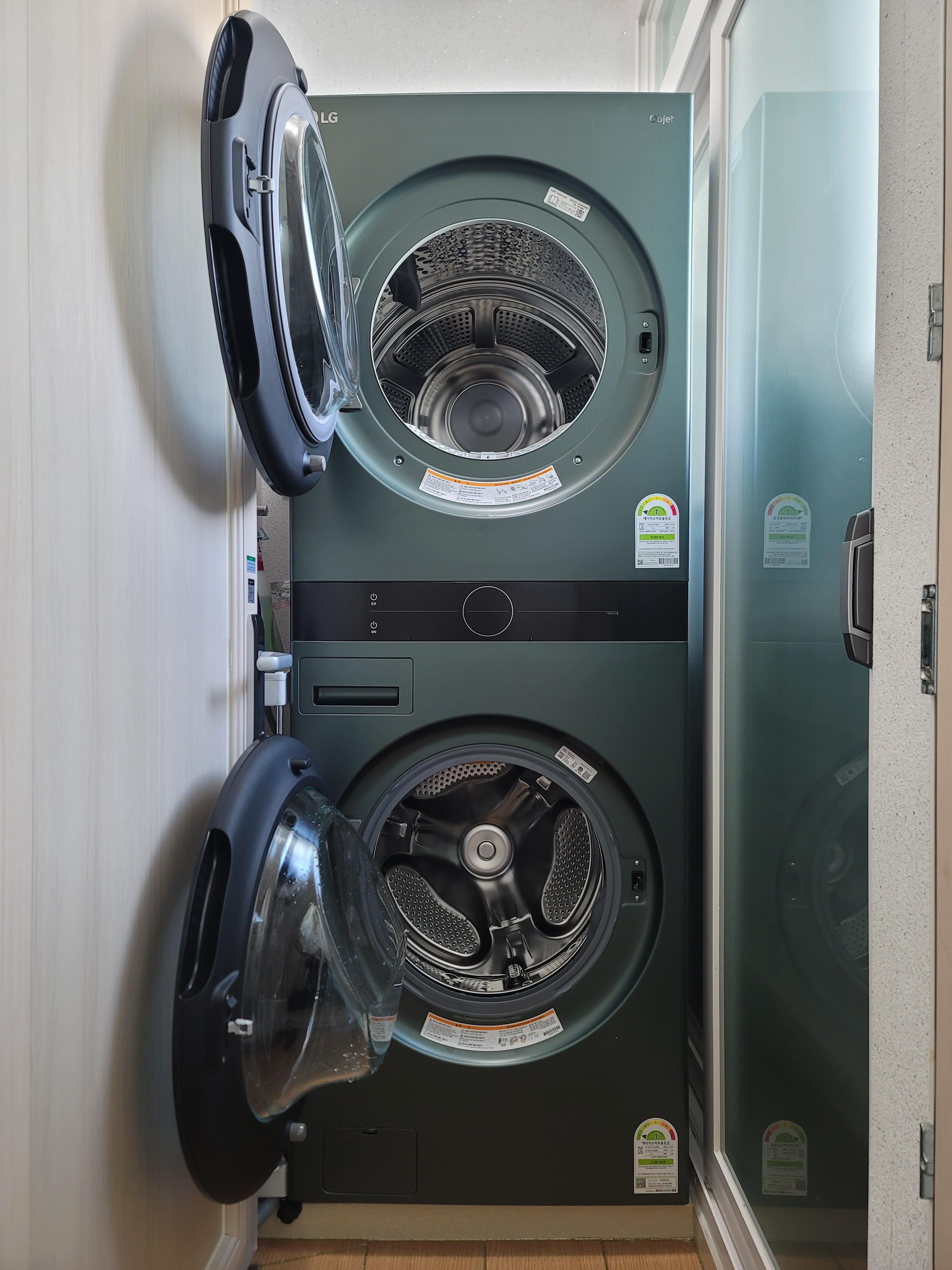 엘지워시타워사용후기