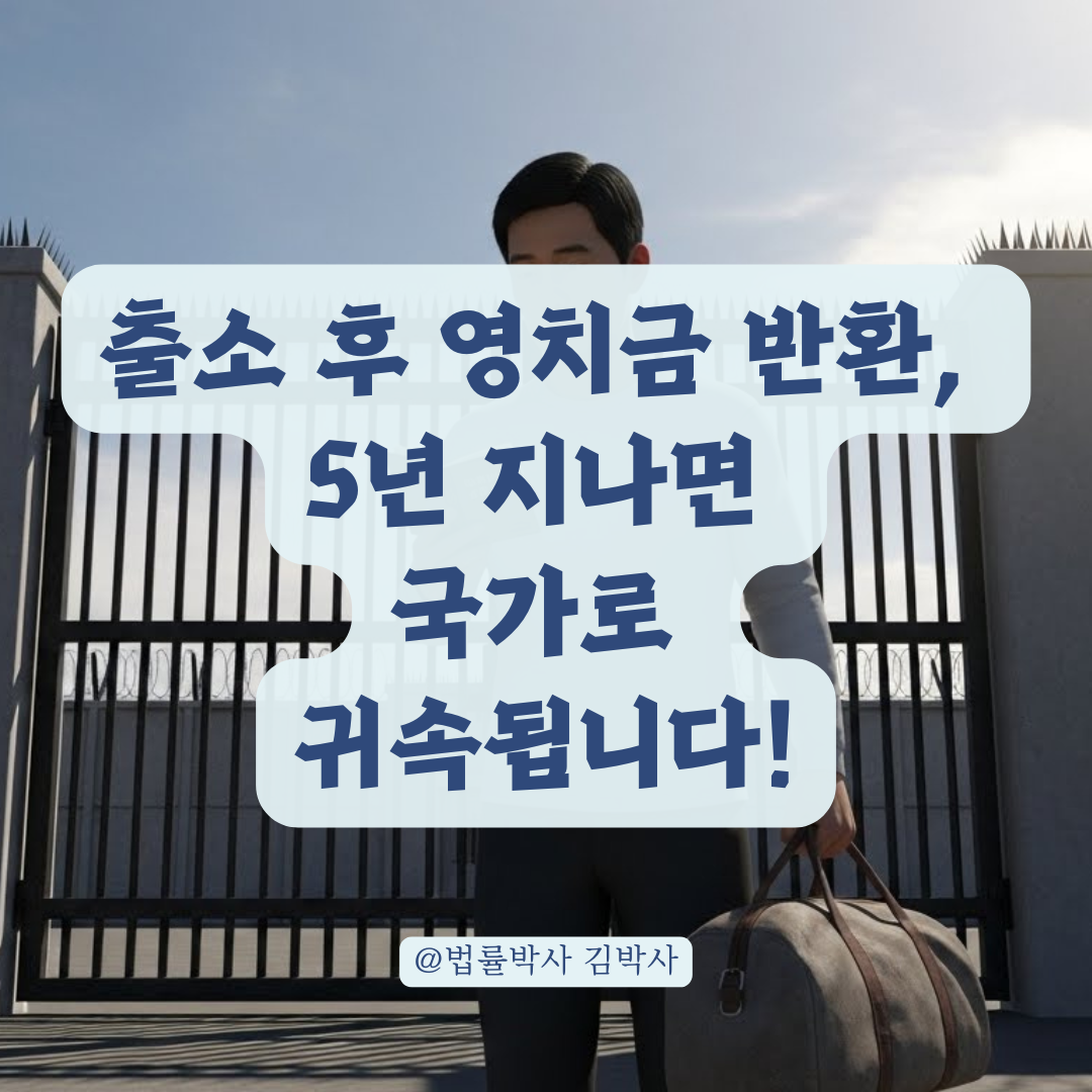 출소 후 영치금 계좌 유지 기간과 잔액 반환 시점 알아보기