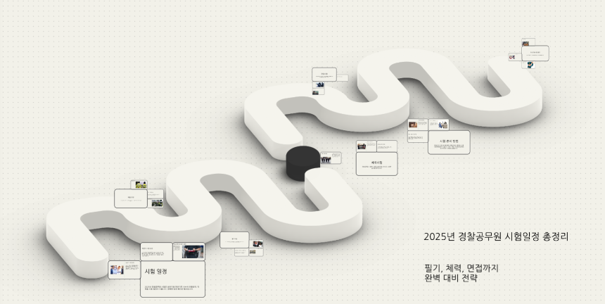 2025년 경찰공무원 시험일정 총정리 - 필기, 체력, 면접까지 완벽 대비