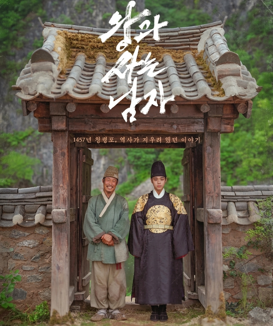 영화 왕과 사는 남자 포스터 AI 생성 포스터 이미지, 단종의 슬픈 역사를 시각화한 규담라이프랩 제작 콘텐츠