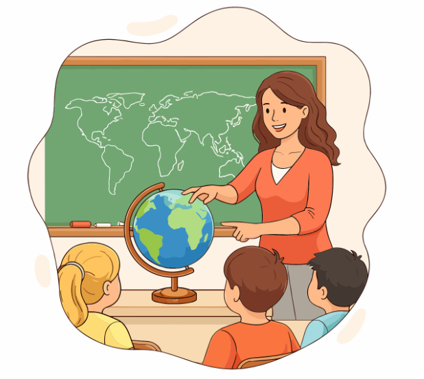 교실, 학생, 선생님 이미지