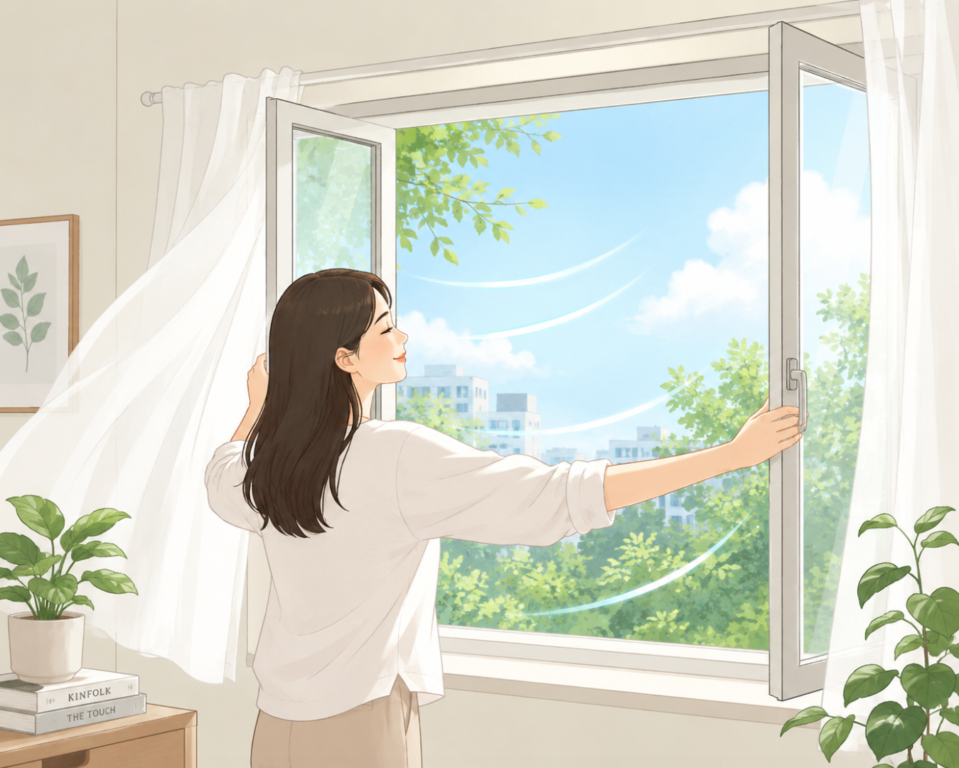 하루 종일 집이 쾌적해지는 환기 방법, 창문만 열어두면 끝이 아니었다