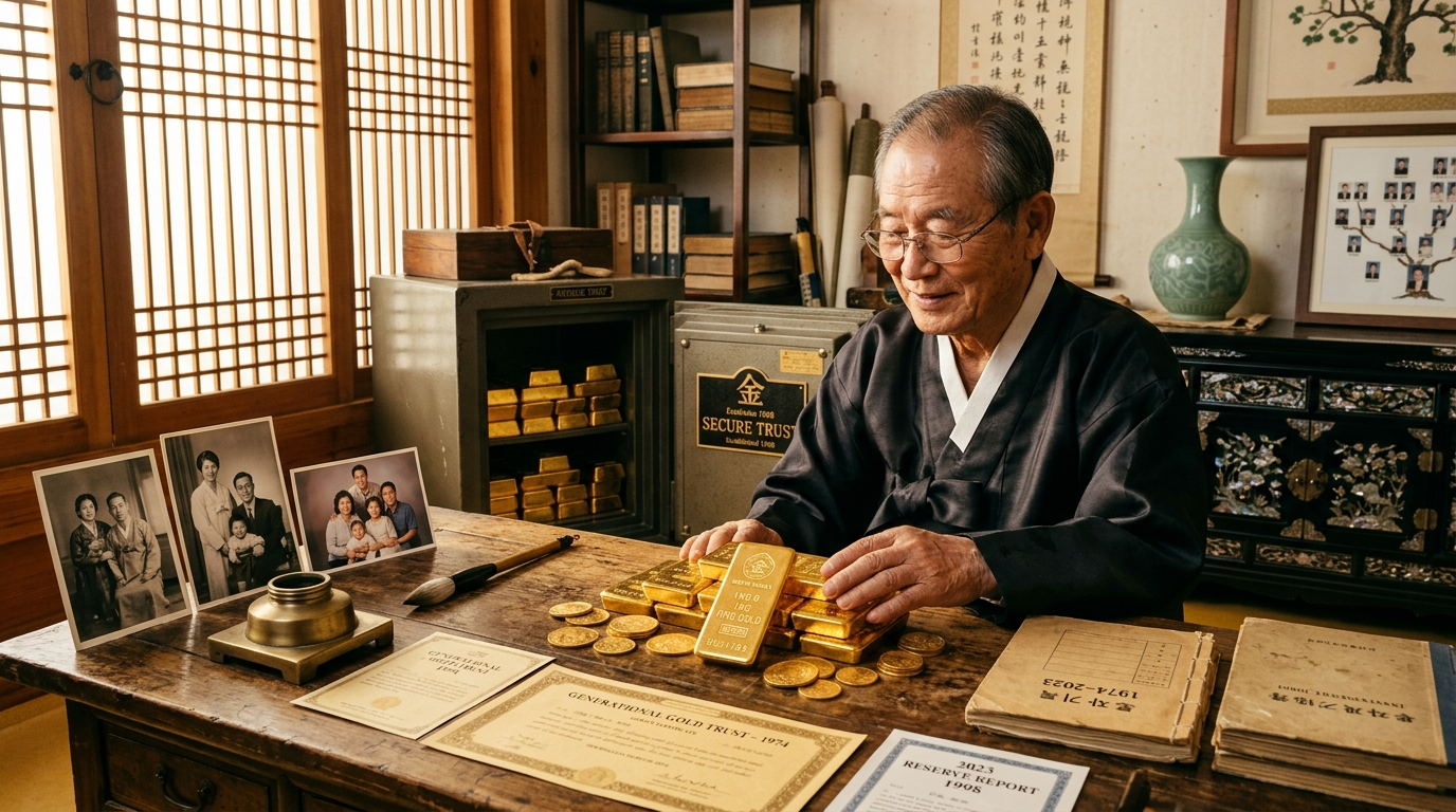 금 영원한 가치와 세대 간 신뢰