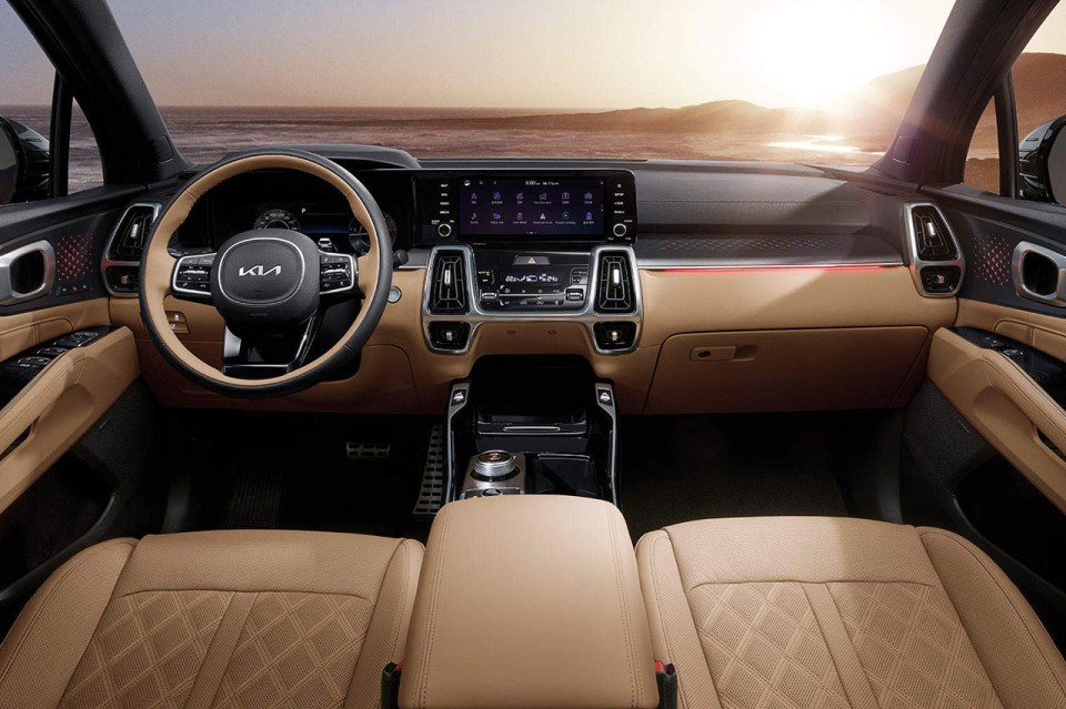 쏘렌토 페이스리프트 실내