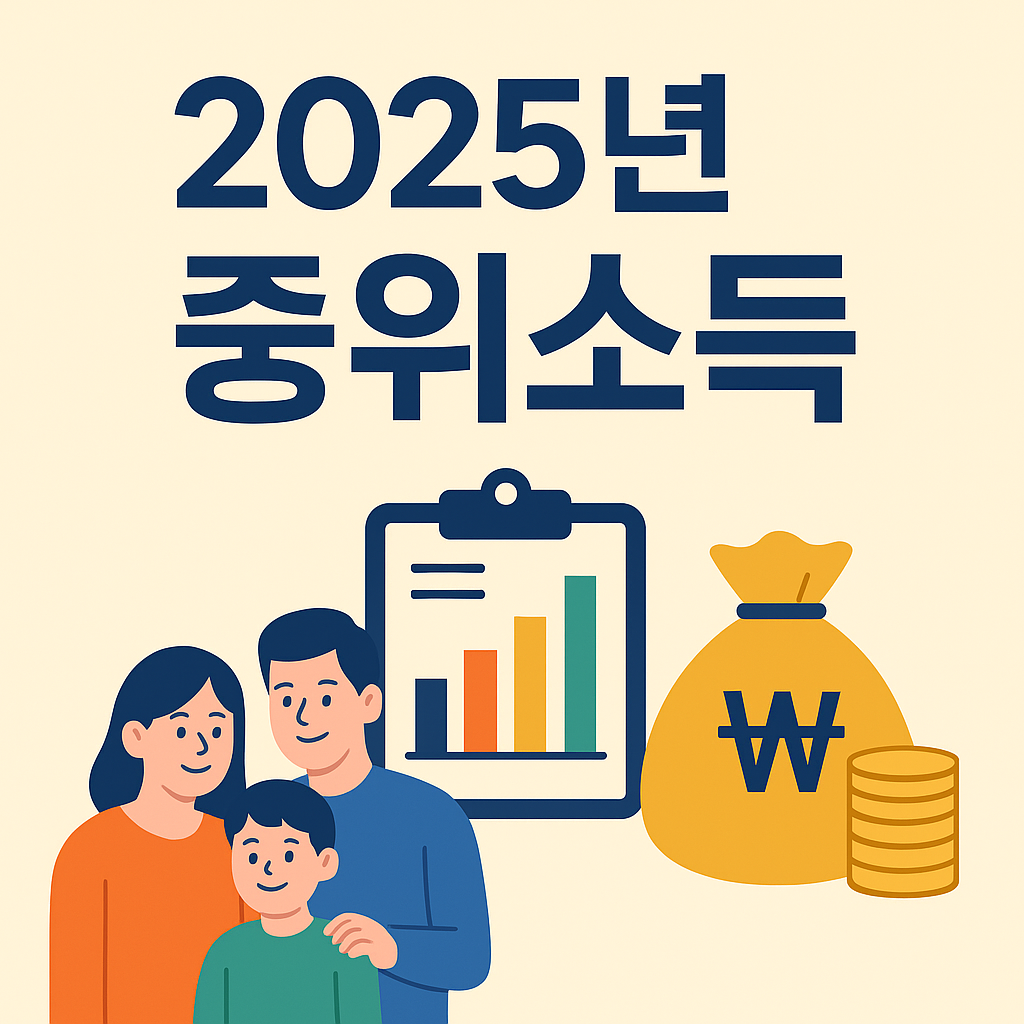 2025년 중위소득 총정리
