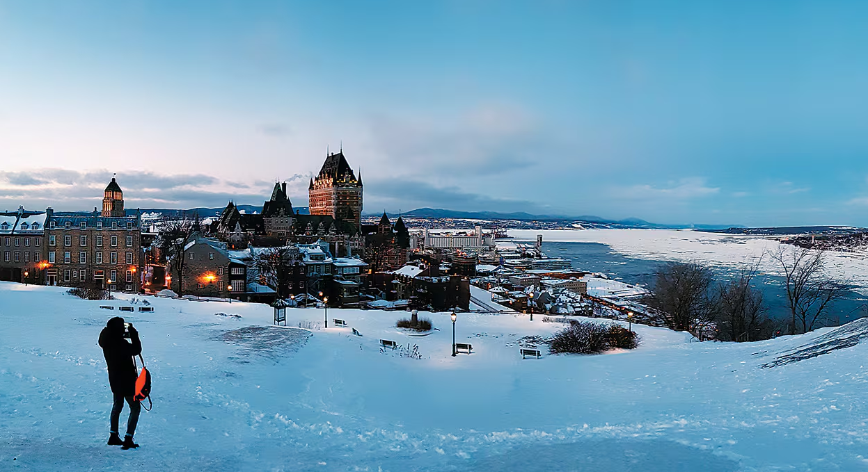 퀘백 겨울여행