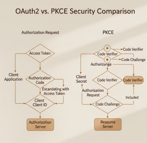 OAuth2 PKCE 아키텍처 구조 이미지