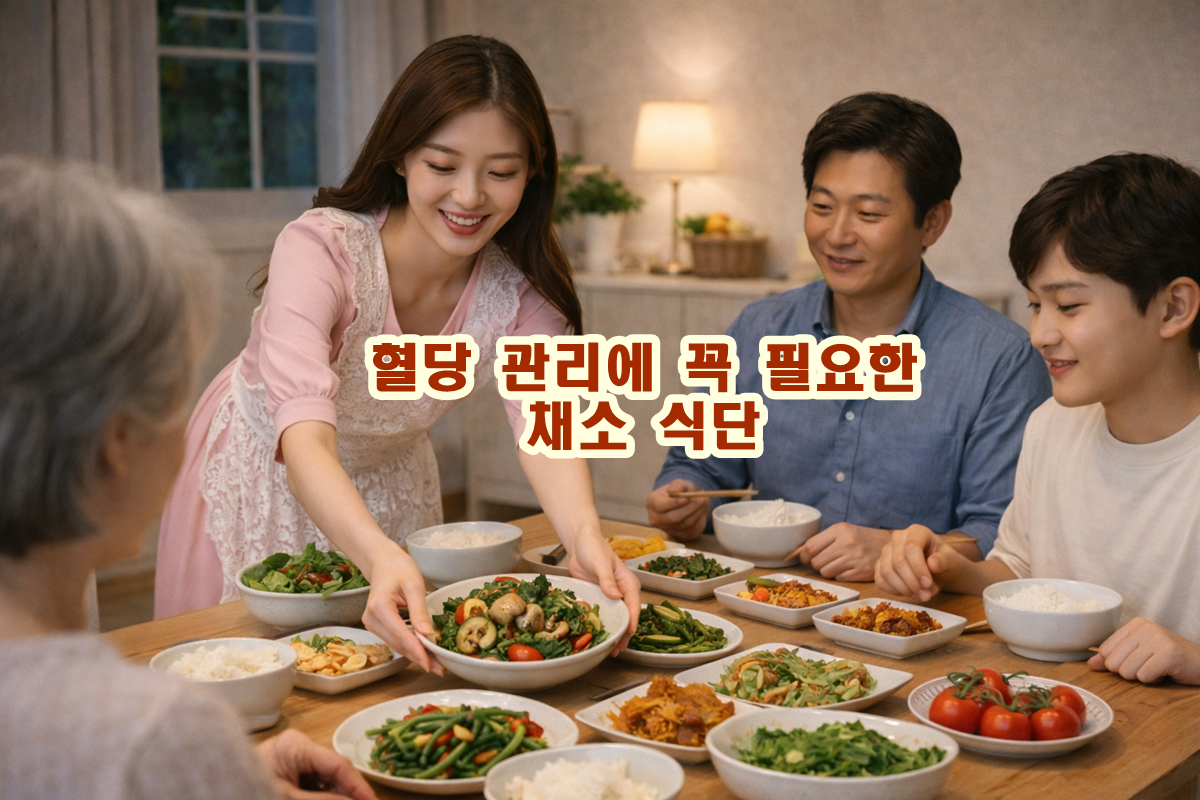 당뇨에 좋은 채소 10가지와 피해야 할 채소 먹는 습관