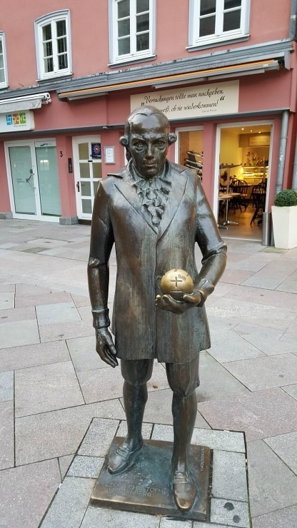 괴팅겐의 가우스 동상 사진