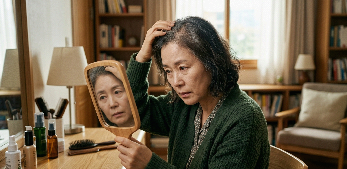 미세먼지 속 중금속: 두피 단백질 변성과 '탄소 스트레스의 기전 분석