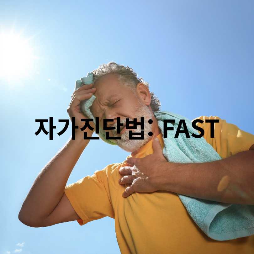 뇌졸중 골든타임 3시간의 중요성