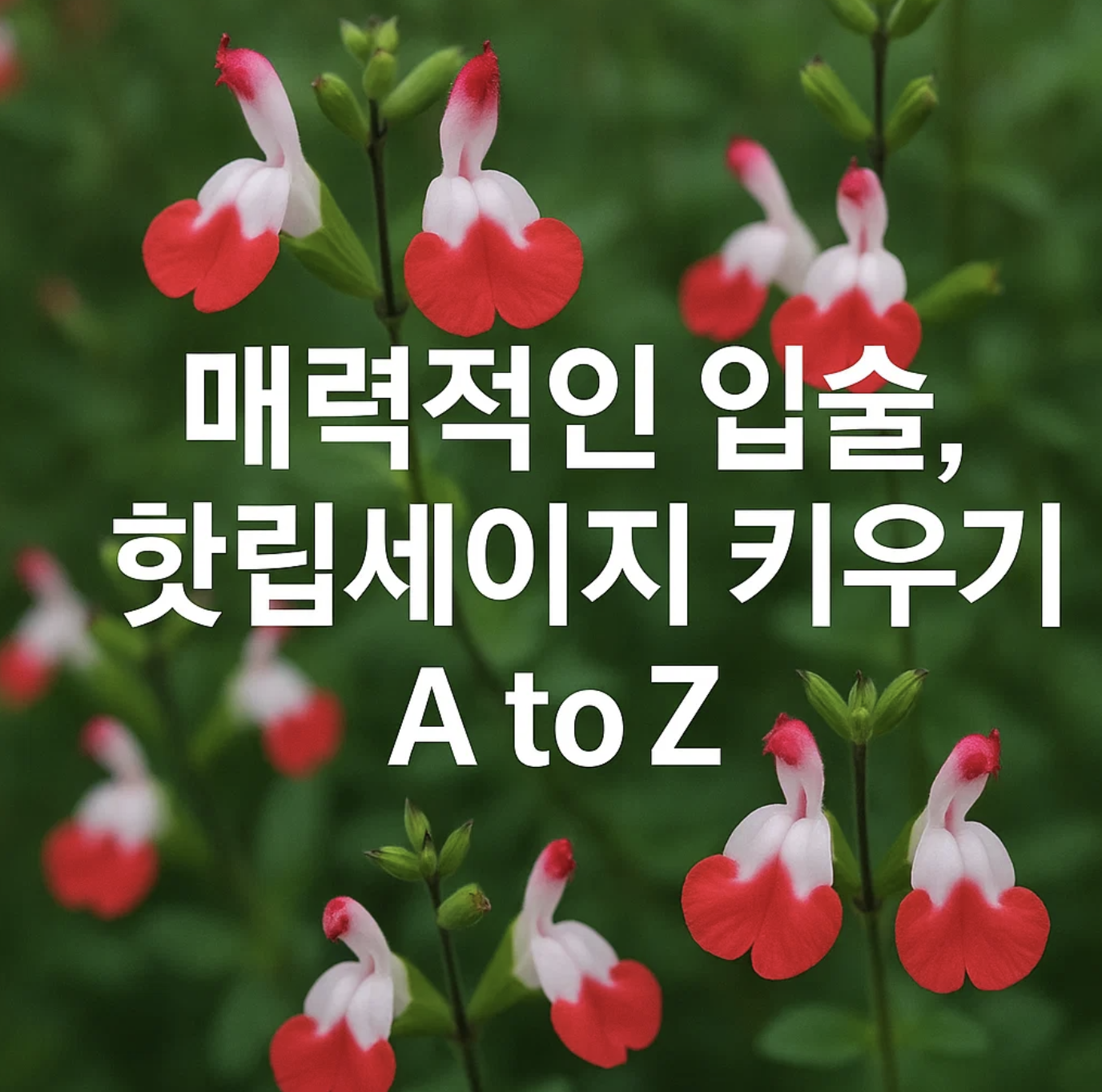 매력적인 입술, 핫립세이지 키우기 A to Z