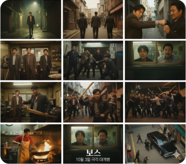 영화 '보스' 스틸컷 (액션 장면)