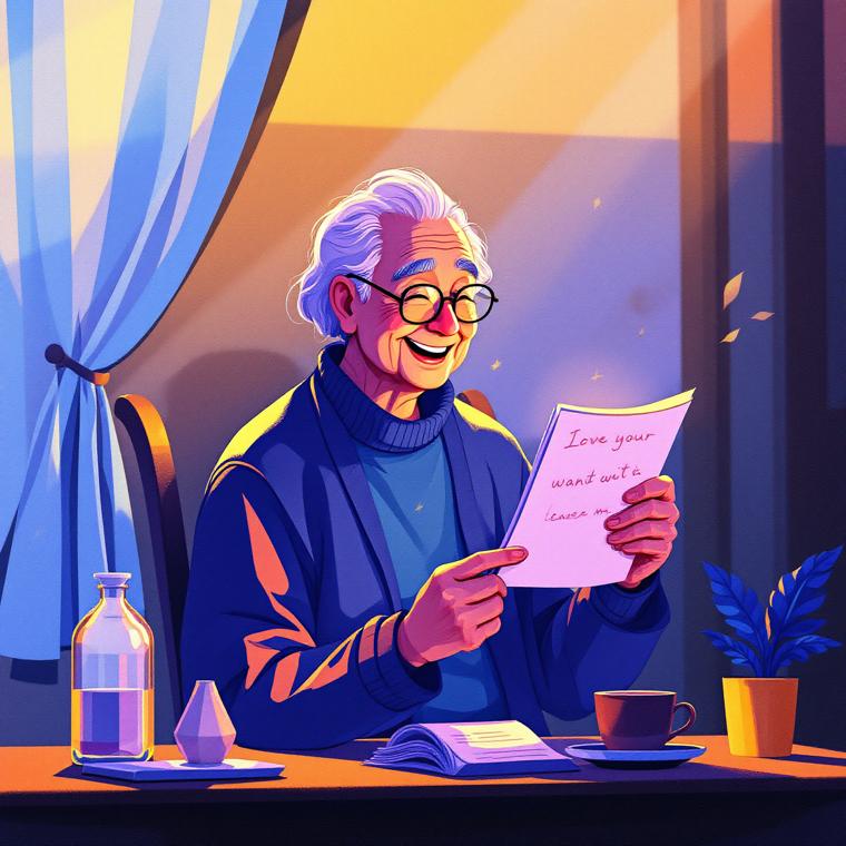 시니어 응원편지