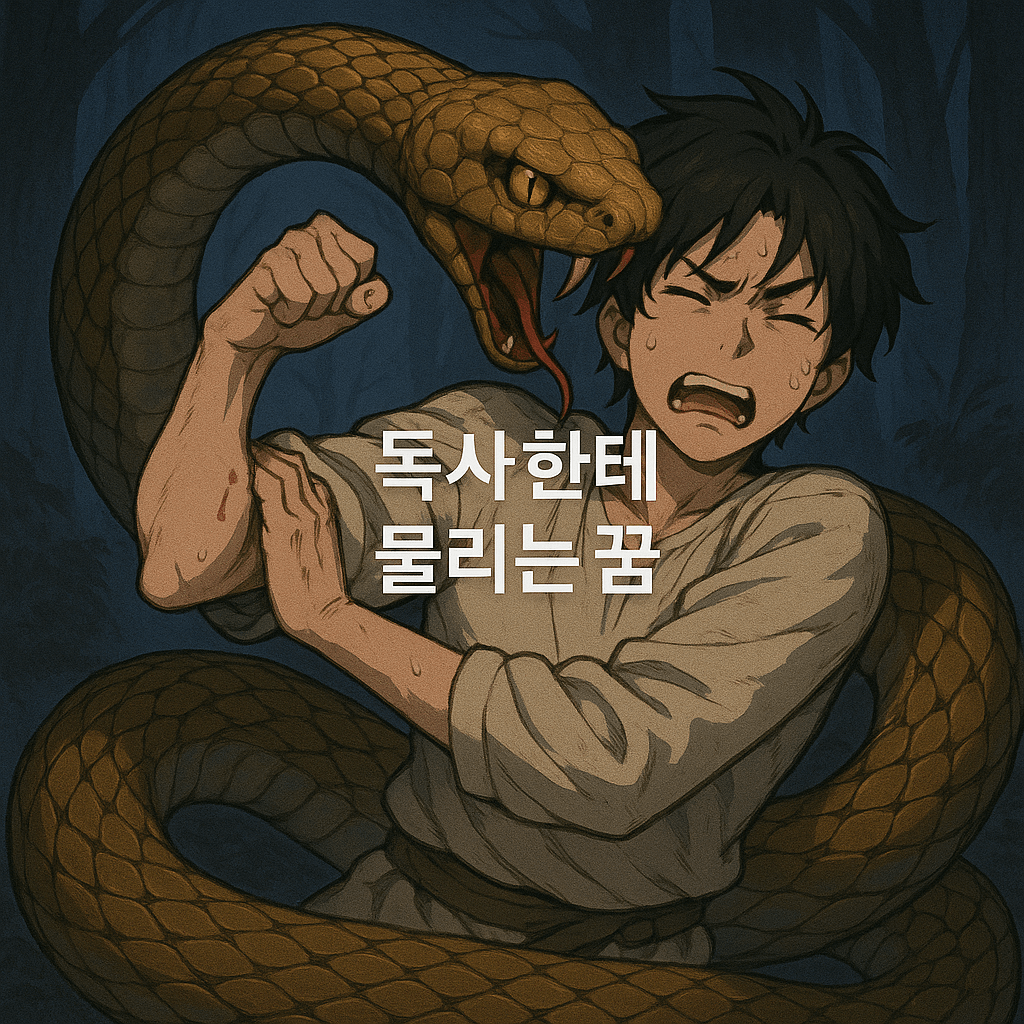 독사한테 물리는 꿈 해몽