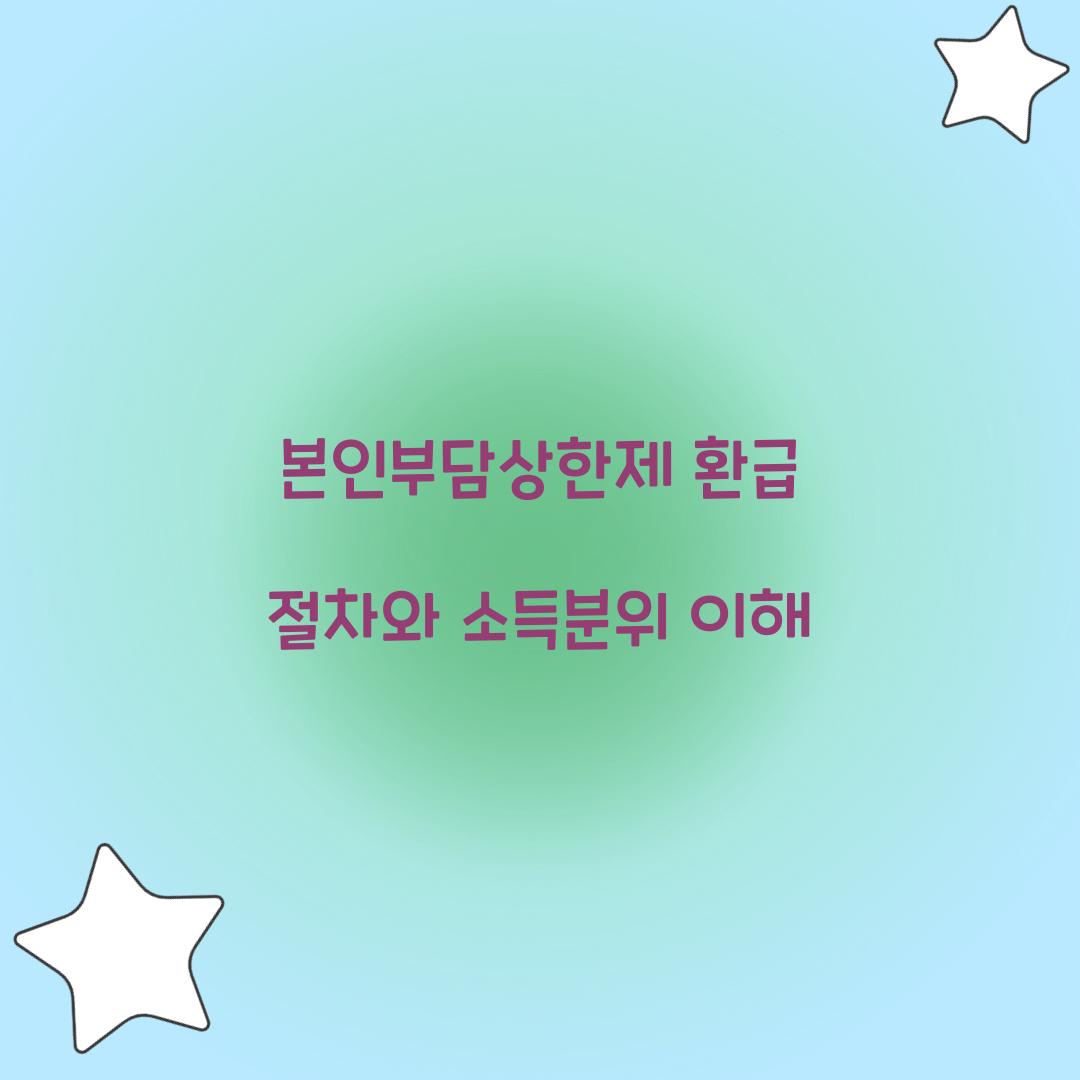 본인부담상한제 환급