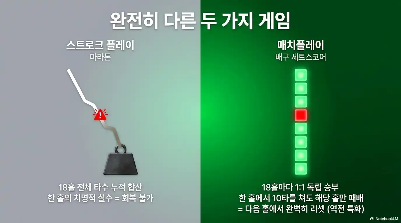 매치플레이란 무엇인지 설명