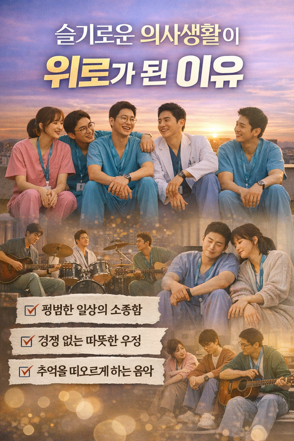 드라마 '슬기로운 의사생활'이 위로가 된 이유