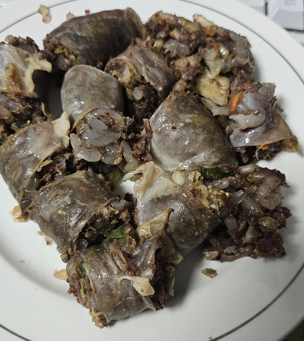 내돈내산 만원으로 즐기는 혼술일기 : 집에서 찾은 소확행 고기순대