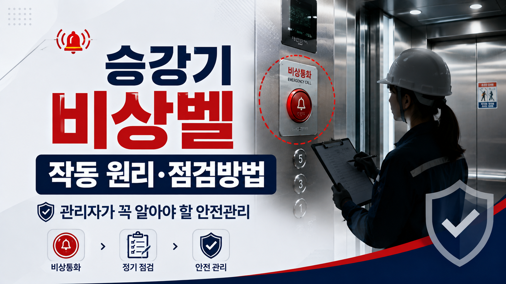 아파트 승강기 비상벨 작동 원리 총정리! 비상통화 연결부터 점검&middot;안전관리 방법까지
