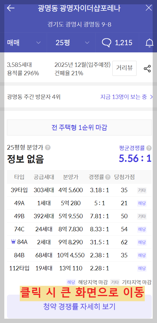 트리우스 광명&#44;베르몬트로 광명 (광명 뉴타운 2구역) 일반분양 청약 정보 (일정&#44; 분양가&#44; 입지분석)