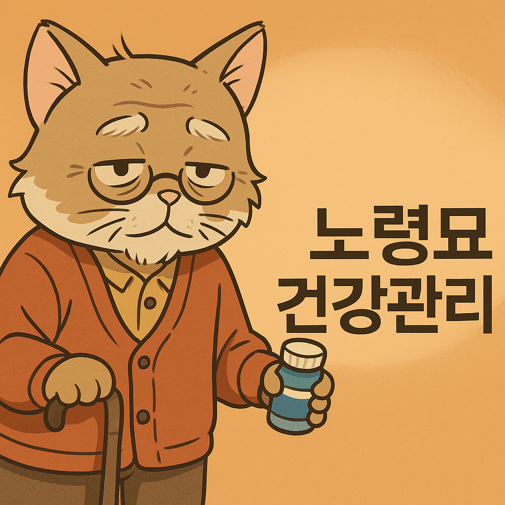 노령묘 건강검진