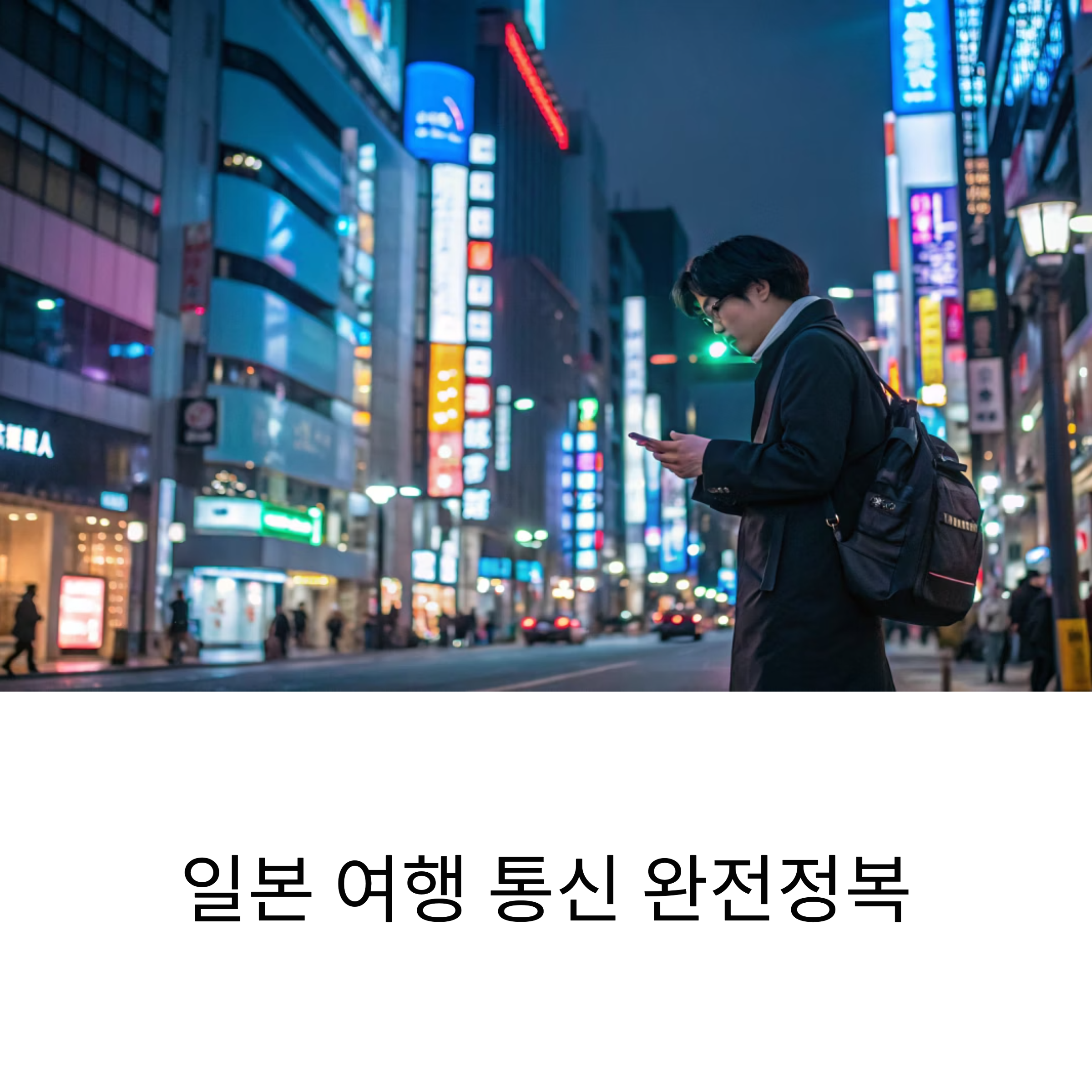 일본 여행 통신 완전정복