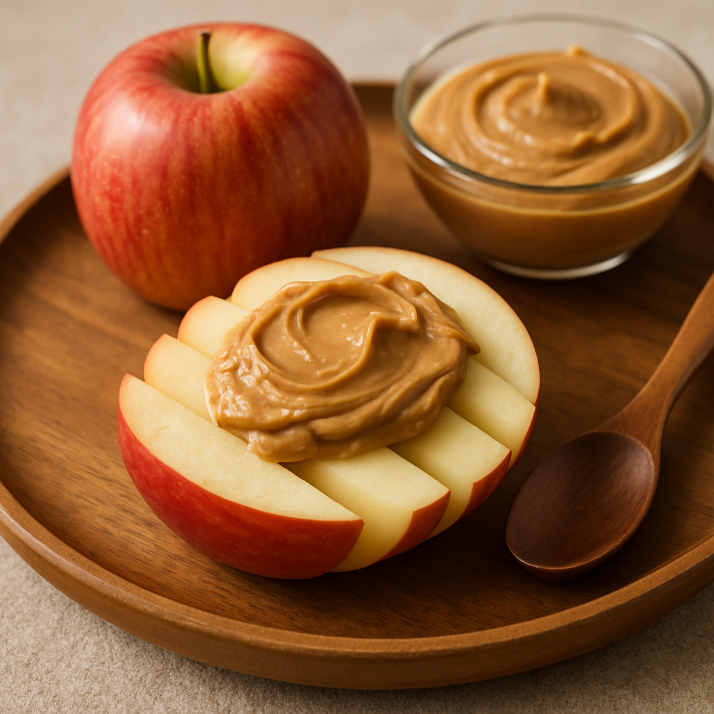 사과 땅콩버터